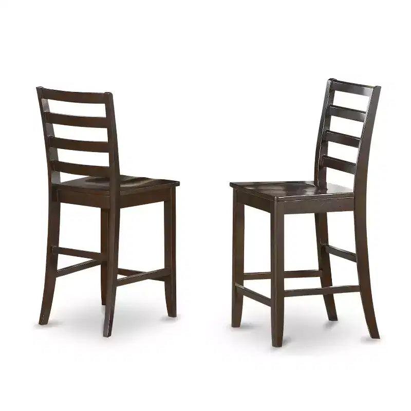 HomeStock Counter Height Dining Set Pub Table And 4/6 Chairs 54x54 Inch Kitchen Set