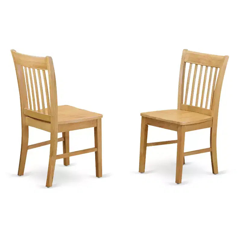 HomeStock Capri Dining Table Set With 6 Chairs Rectangular Style 36x60