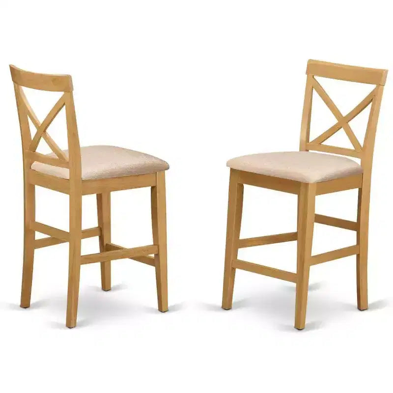 Asian Hardwood Counter Height Dining Set Pub Table And Chairs