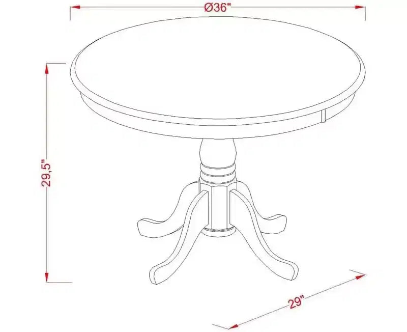 HomeStock 5 Pc Kitchen table set with a Dining Table and 4 Faux Leather Chairs in Linen White