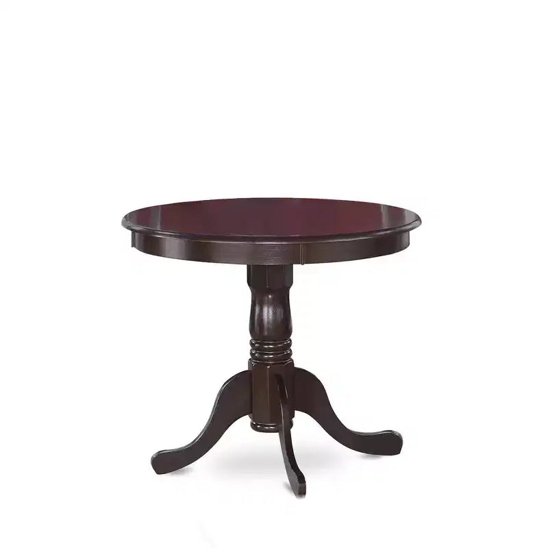HomeStock Belmont Kitchen Table Set- Table Plus 2 Dining Chairs, Cappuccino