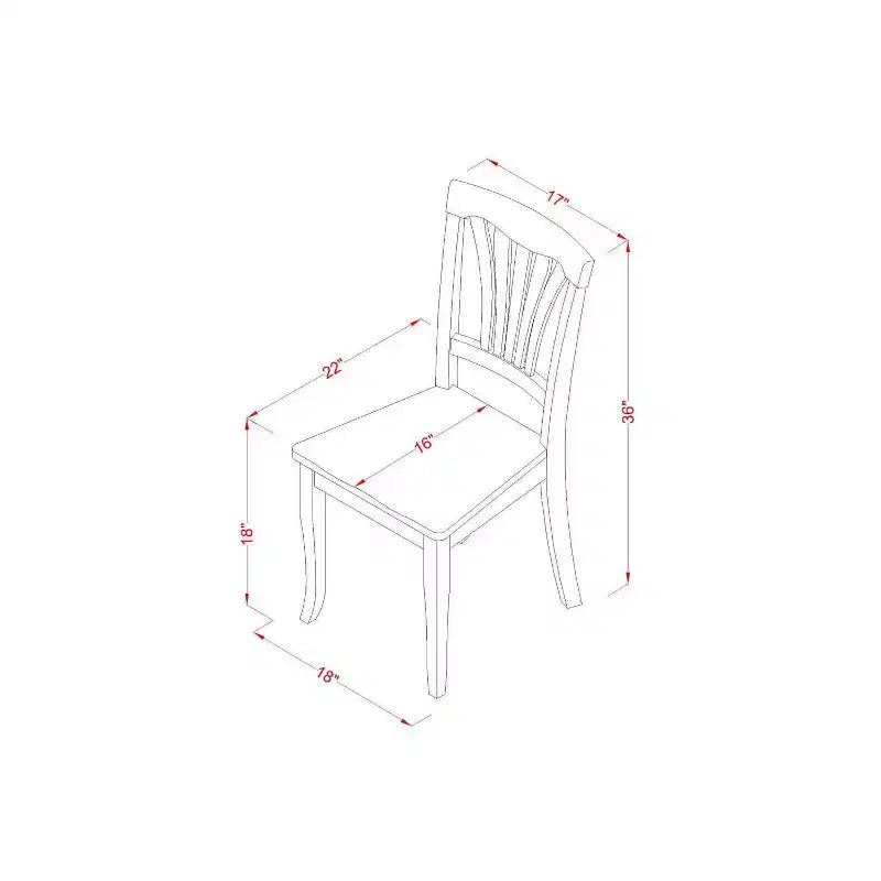 HomeStock Belmont Dining Table Set with Self - Storing Leaf and 8 Parson Chairs
