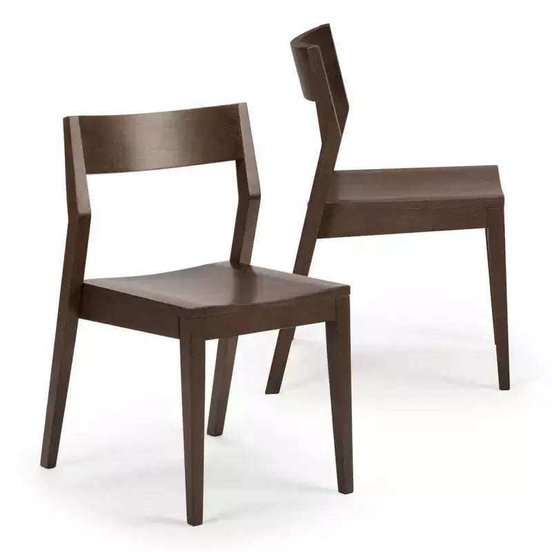 72 Modern Solid Wood Dining Table Set with Bench + 4 Chairs