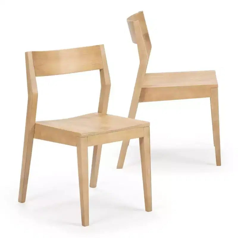 72 Modern Solid Wood Dining Table Set with Bench + 4 Chairs