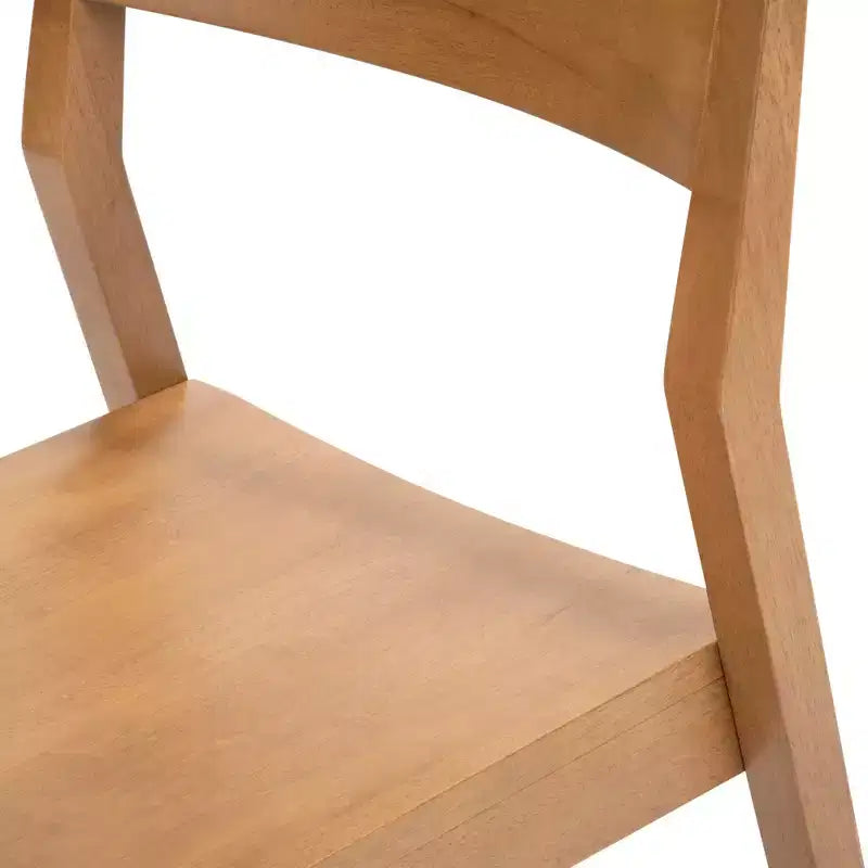 Plank and Beam Modern Counter High Table + 2 (2 pack) Modern Counter Chairs