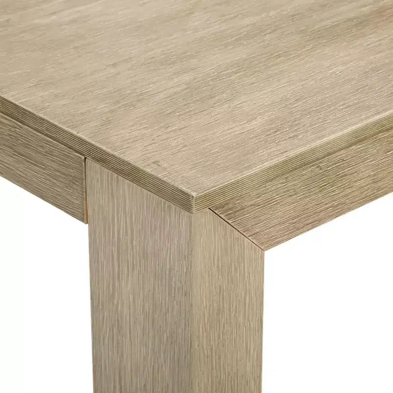 Plank and Beam Modern Counter High Table + 2 (2 pack) Modern Counter Chairs