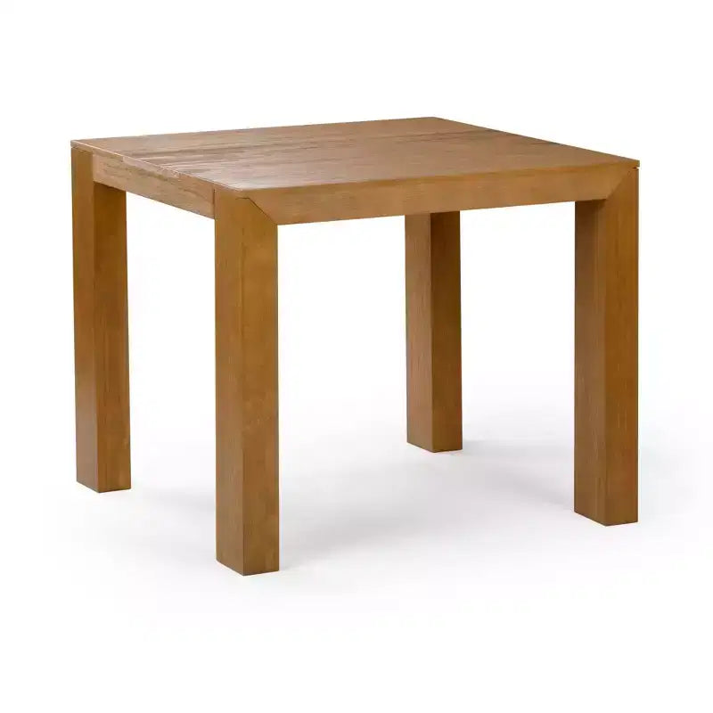 Plank and Beam Modern Counter High Table + 2 (2 pack) Modern Counter Chairs