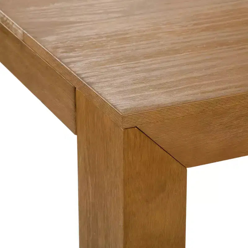 Plank and Beam Modern Counter High Table + 2 (2 pack) Modern Counter Chairs