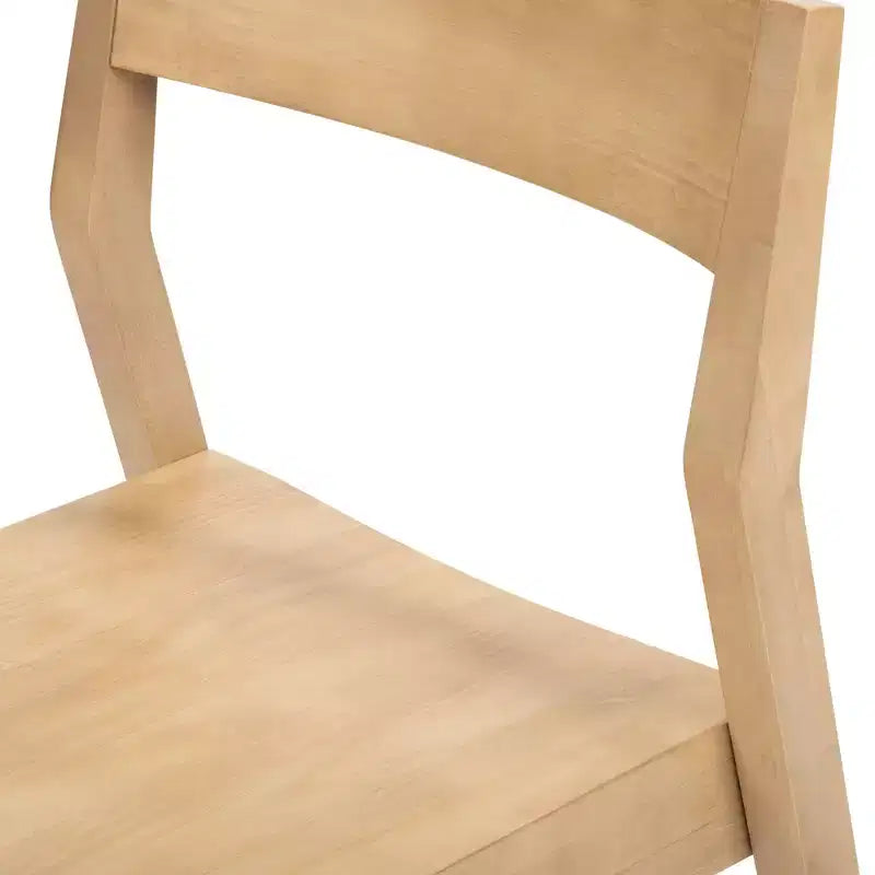 Plank and Beam Modern Counter High Table + 2 (2 pack) Modern Counter Chairs