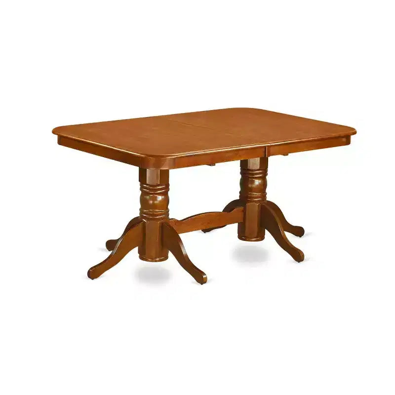 Rustic Kitchen Dining Set - 7 Piece Table & Chair Set - 40x78 Inch Rectangle Table