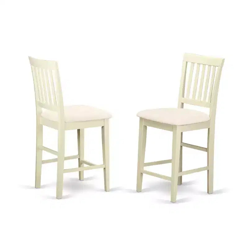 Glam Counter Height Dining Set - 5 Piece Modern Kitchen Table & Chairs