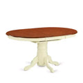 Dinette Table Set with 6 Chairs - Cottage Style Dining Room Table & Seat Set