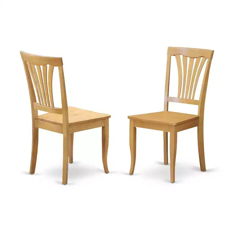 Dining Room Table Set - Kitchen Table with 4 Chairs - Hardwood Construction - Victorian Style - Elegant Design