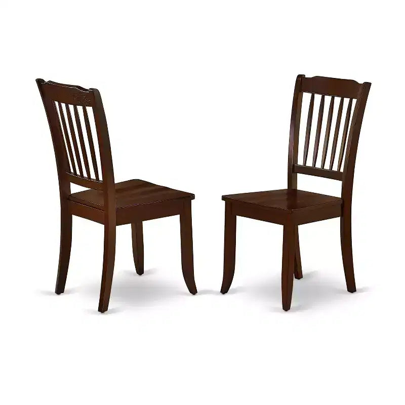 Rectangular Dining Set - 5 Piece Table & Chair Set - Rustic Farmhouse Kitchen Table