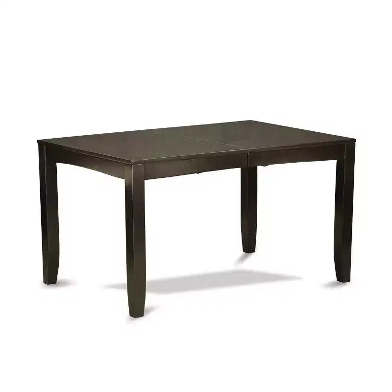 Dining Table Set 7 Piece - Rectangular Table & Chairs Extendable - Modern Kitchen Dining Room Furniture
