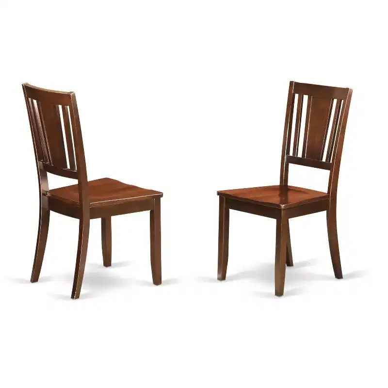 Dinette Set with Butterfly Leaf - Cottage Dining Table & Chair Set - Elegant Mahogany Furniture