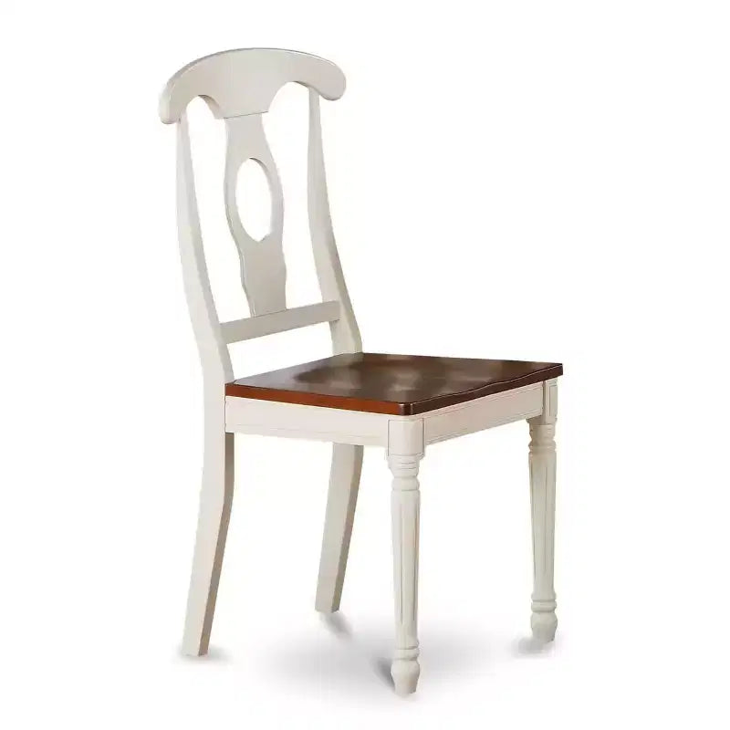 Rustic Dining Table Set - Solid Wood Table & Chairs for Kitchen or Dining Room