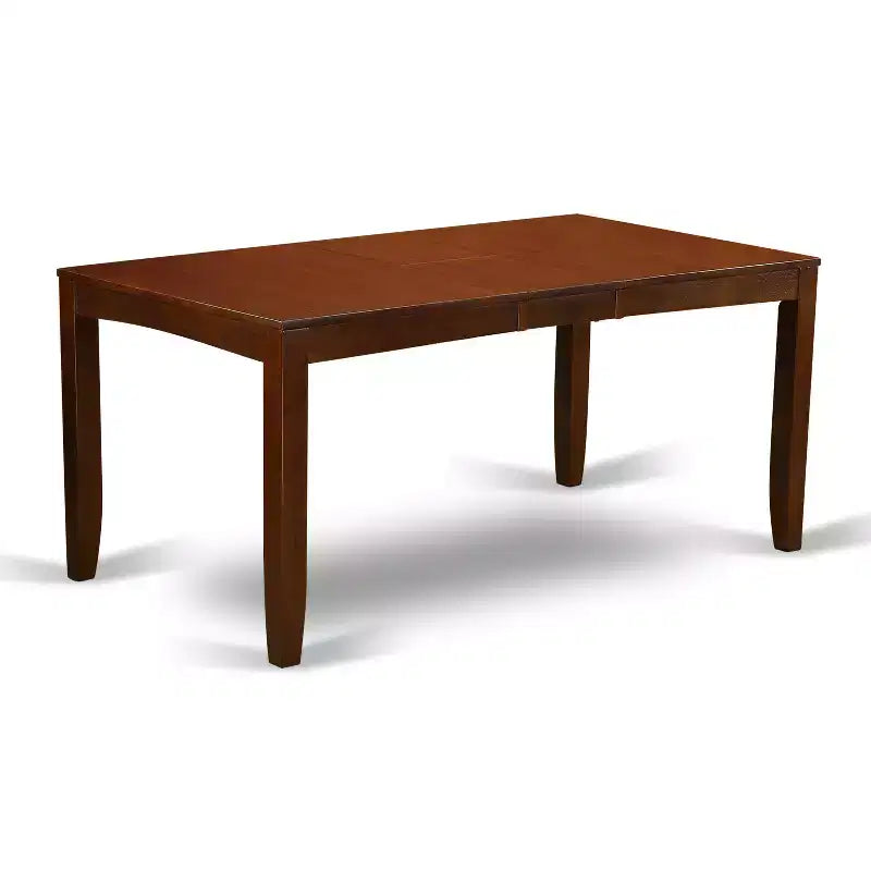 Rustic Dining Set - Table with Leaf & Chairs - Farmhouse Kitchen Table Set