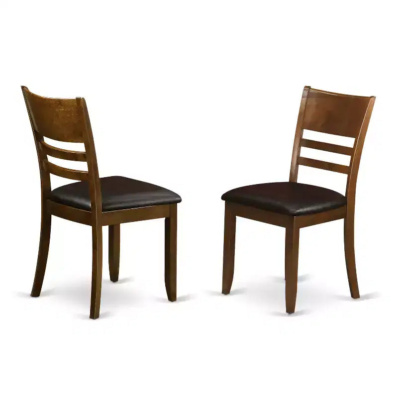 Rustic Dining Set - Table with Leaf & Chairs - Farmhouse Kitchen Table Set