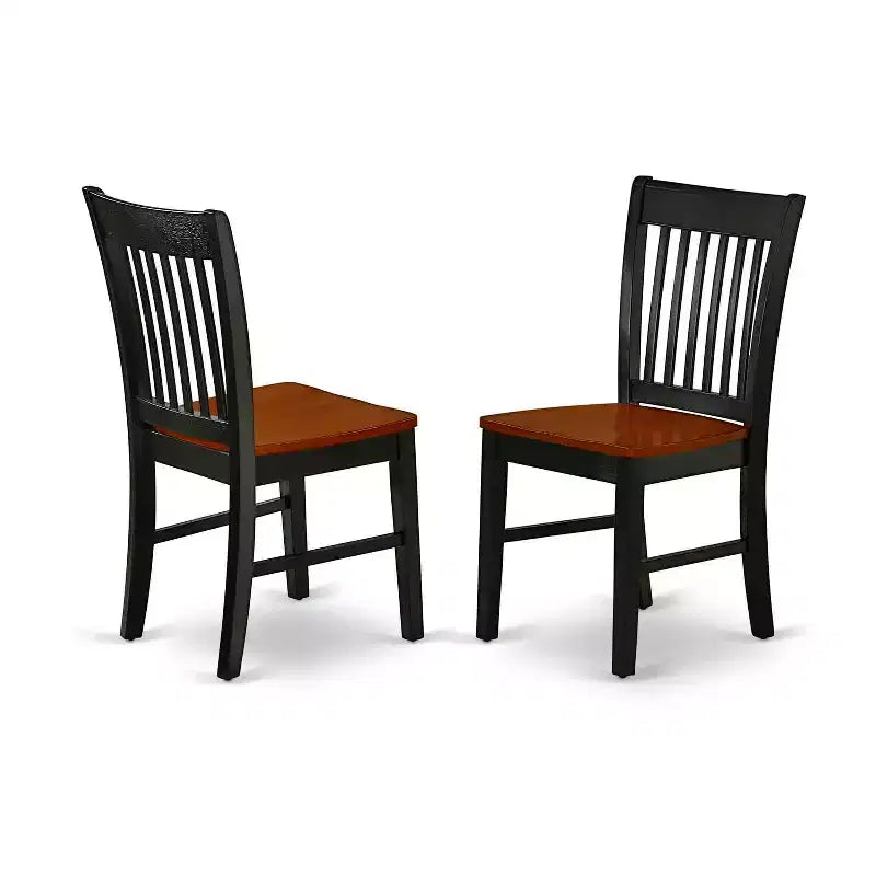 Renaissance Dining Set 5-Piece Rectangle Table & Chairs - 54/66 Inch Extendable Table