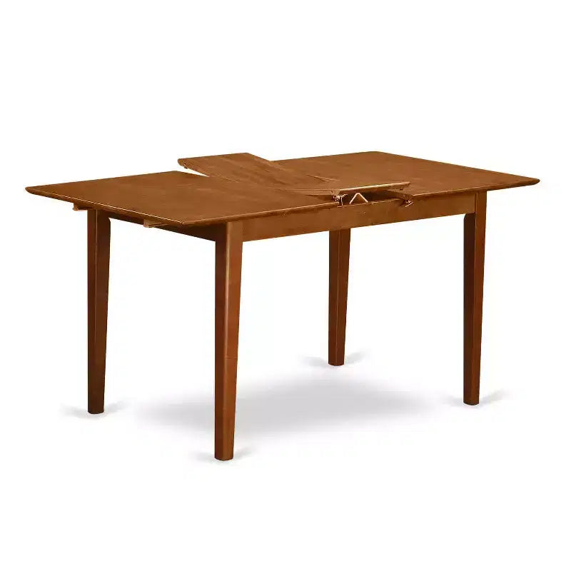 Modern Kitchen Table Set 5 Piece - Dining Room Table with Chairs - Small Space Friendly
