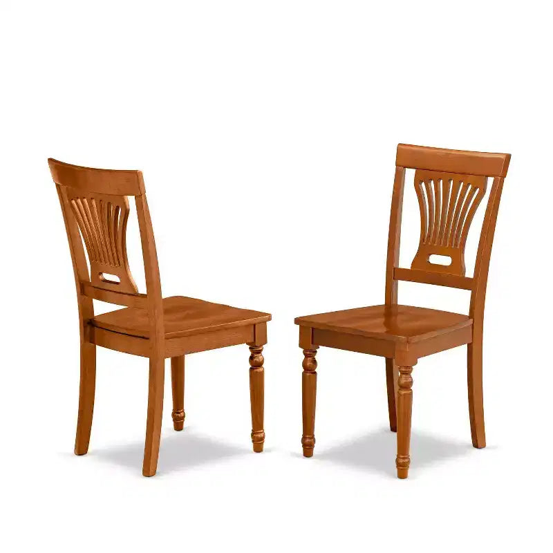 Modern Kitchen Table Set 5 Piece - Dining Room Table with Chairs - Small Space Friendly