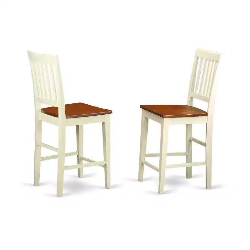 Counter Height Dining Set - 5 Piece Table and Chairs - Modern Kitchen Set