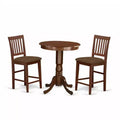 Counter Height Dining Set - 5 Piece Table & Chair Set - Modern Kitchen Table with Chairs