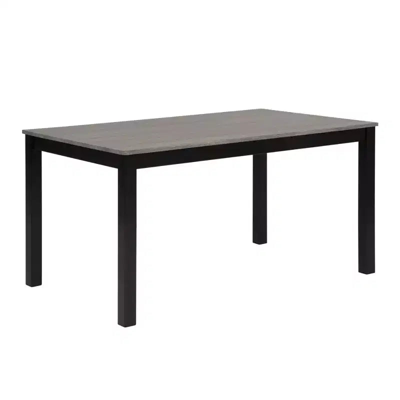 sumyeg 6 Piece Dining Table Set with Rectangular Table, Chairs and Bench for Dining Room