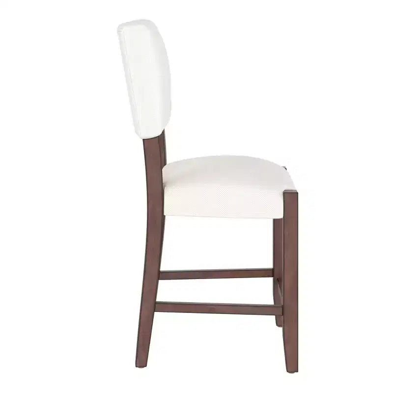 Marble Counter Height Dining Table Set, Bar Table Set with 2/4 Upholstered Chairs for Dining Room Pub Kitchen Small Place, beige brown