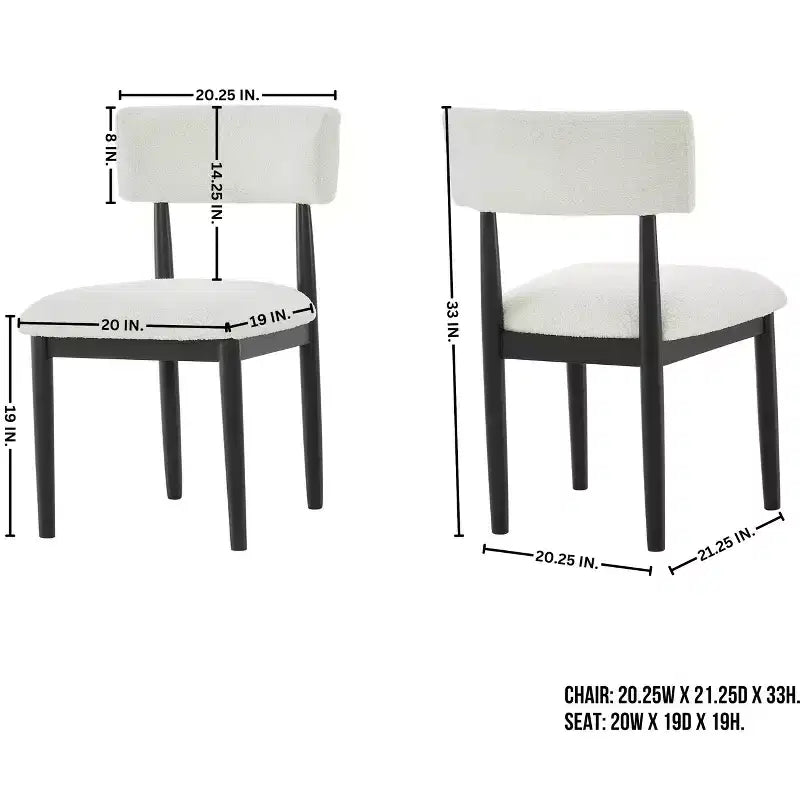Roundhill Furniture Edo 5-Piece Dining Set, Round Trestle Table and 4 Upholstered Chairs