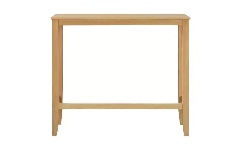 JVNOXK 48-inch Farmhouse-Style Rectangular Wood Bar-Style Dining Table and Chair Set with Two Chairs, Suitable for Kitchen, Beige