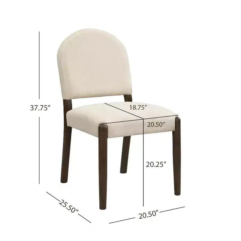 Christopher Knight Home Sarita Modern 5 Piece Dining Table Set with Rubberwood Upholstered Chairs