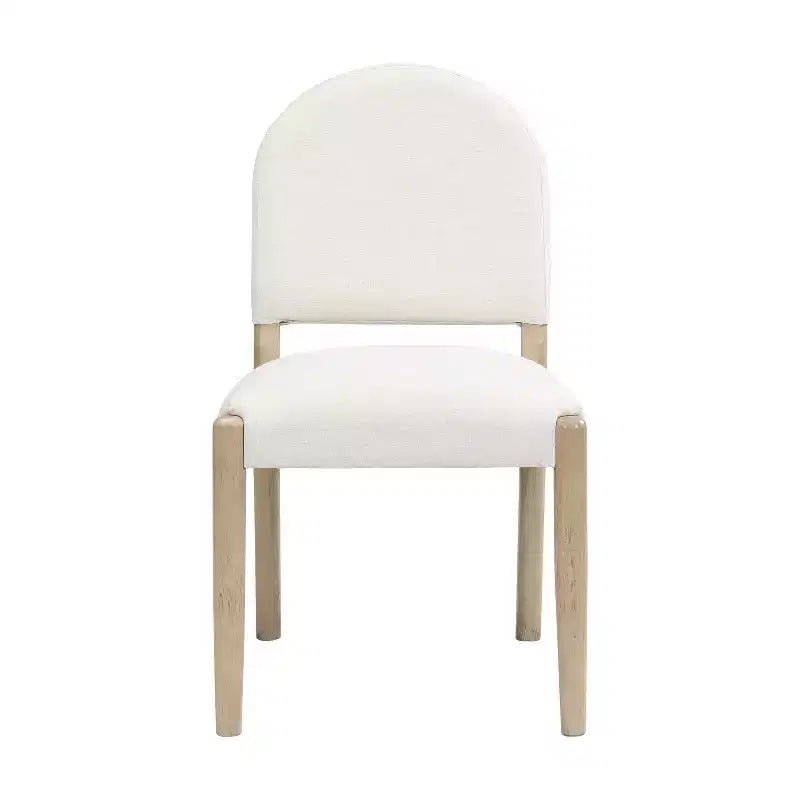 Christopher Knight Home Sarita Modern 5 Piece Dining Table Set with Rubberwood Upholstered Chairs