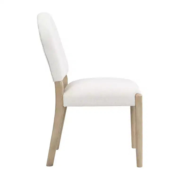 Christopher Knight Home Sarita Modern 5 Piece Dining Table Set with Rubberwood Upholstered Chairs