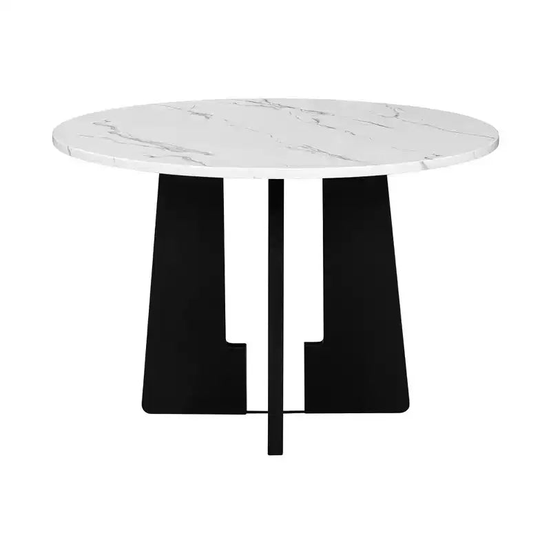 5-Piece Dining Table and Chairs Set with 43-Inch Table, for Dining Room, Kitchen, and Living Room