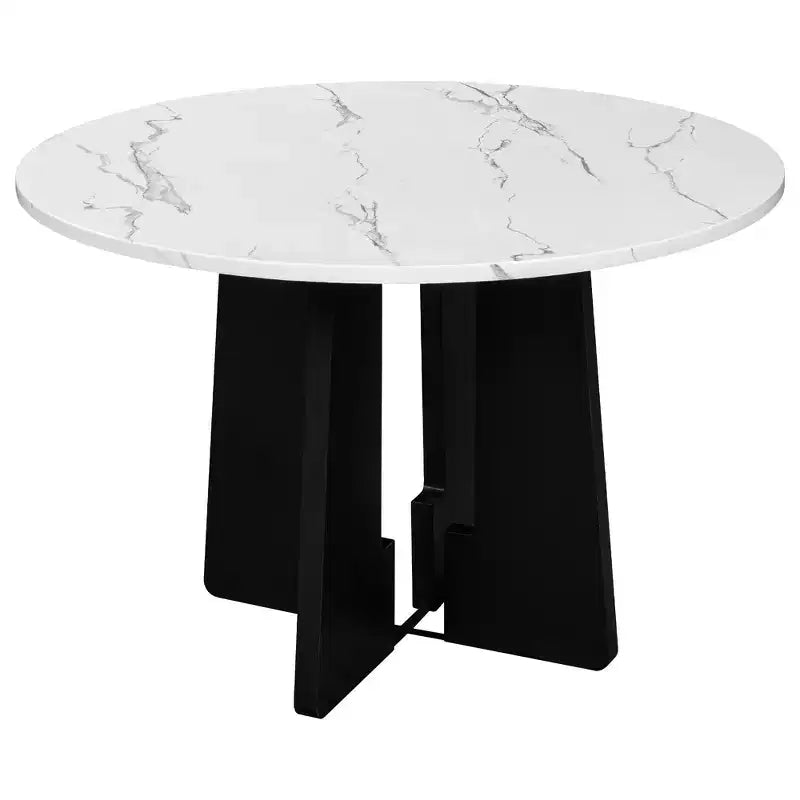 5-Piece Dining Table and Chairs Set with 43-Inch Table, for Dining Room, Kitchen, and Living Room