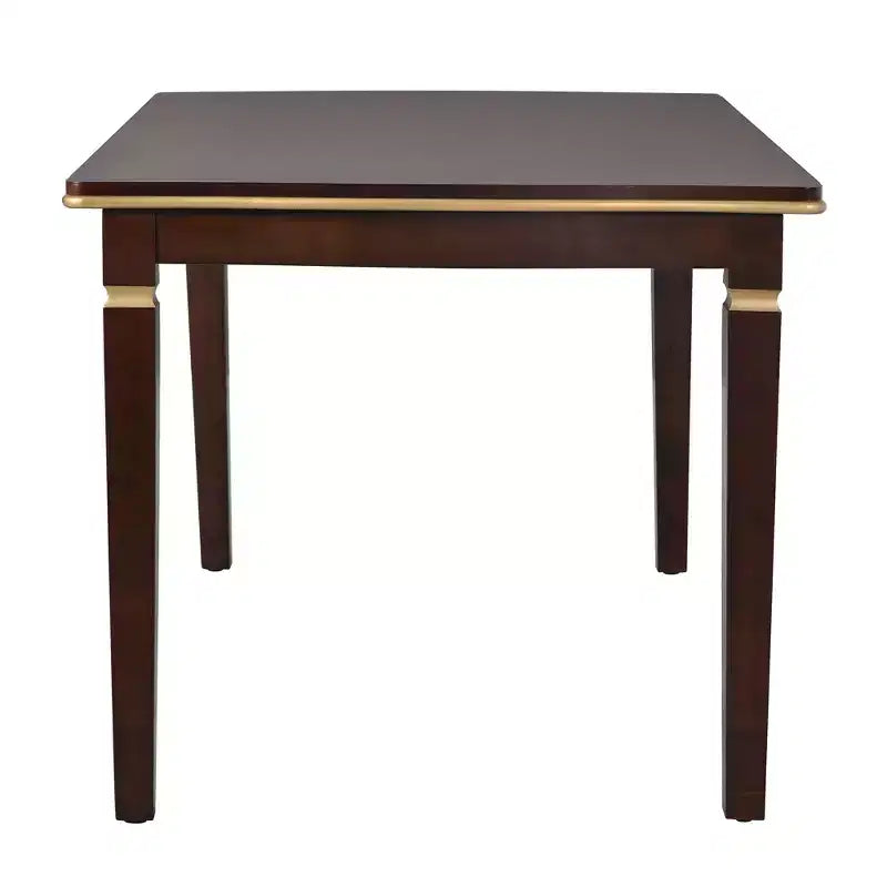 6-Piece Dining Table Set with 4 Chairs and Bench, 60-Inch Table, for Home Dining Room