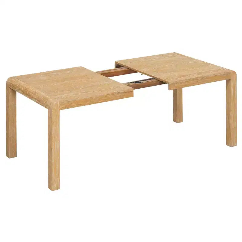 GDFStudio Betsy Vintage Extendable Dining Table Set for 4-6 with Upholstered Chairs and Bench